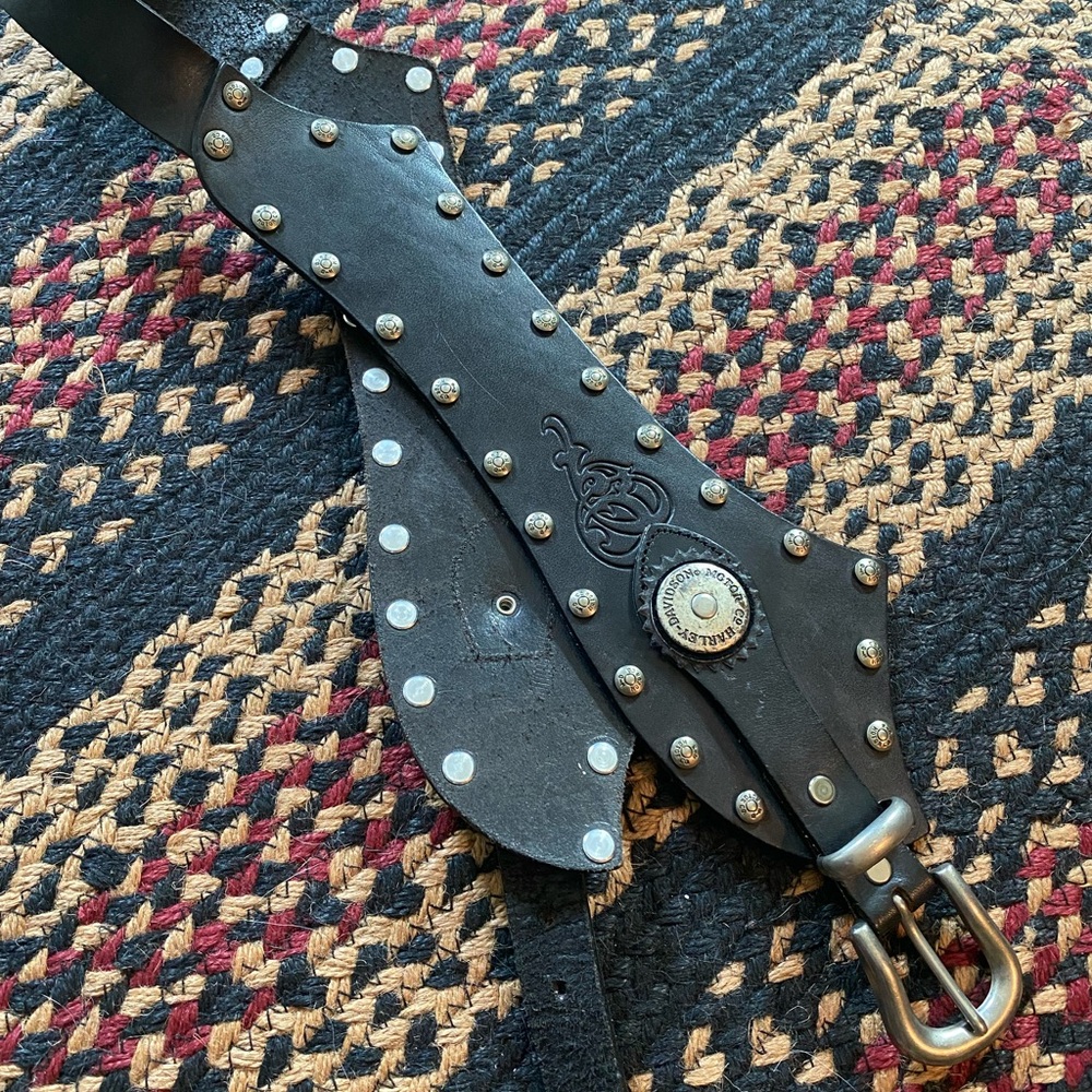 Women’s  vintage Harley Davidson belt.